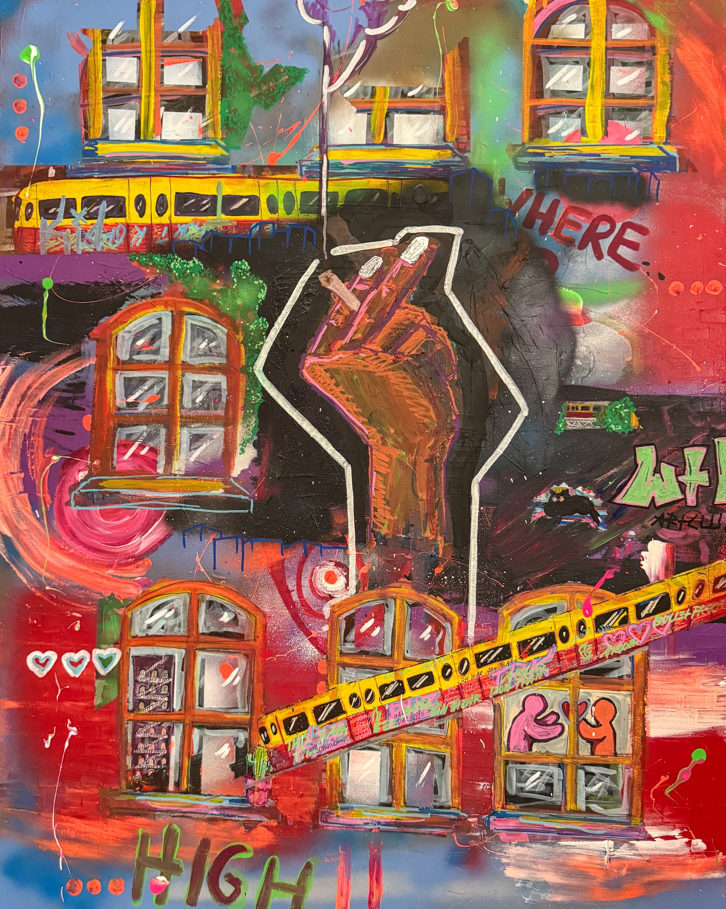 ORGINAL ARTWORK - FREDERIK ANHALT & FREUNDE
