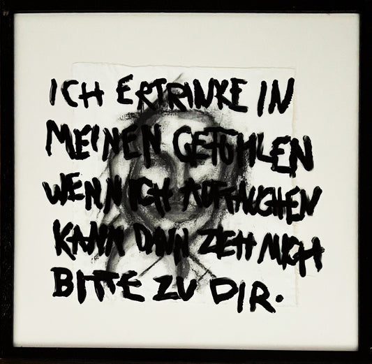 Ich ertrinke | KKN | Original Artwork