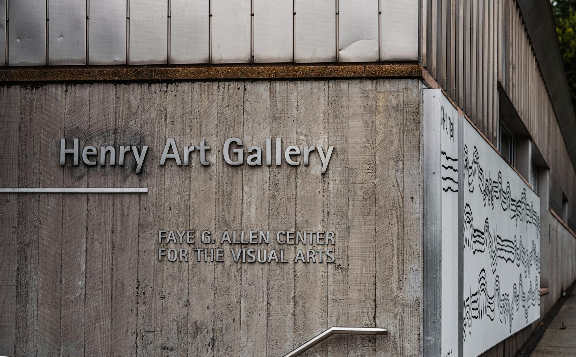 Interior of a contemporary art gallery in Berlin with artists and visitors