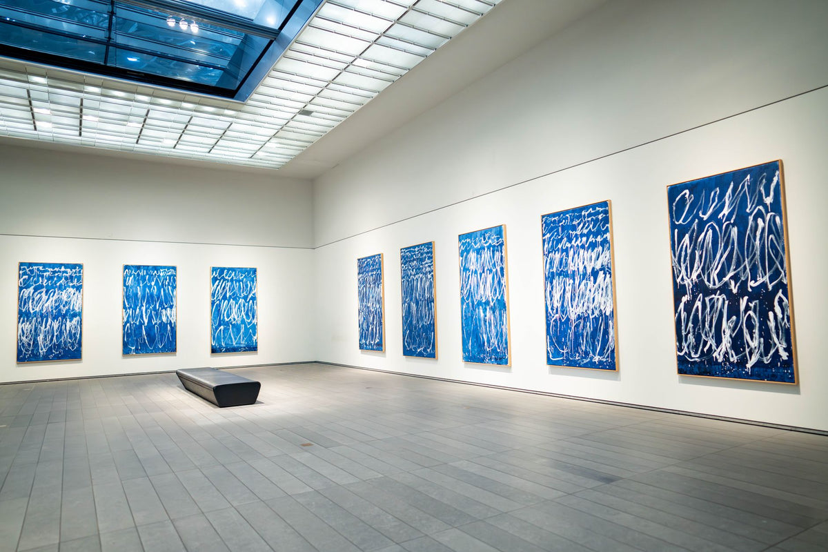 Contemporary art gallery in Berlin showcasing emerging artists