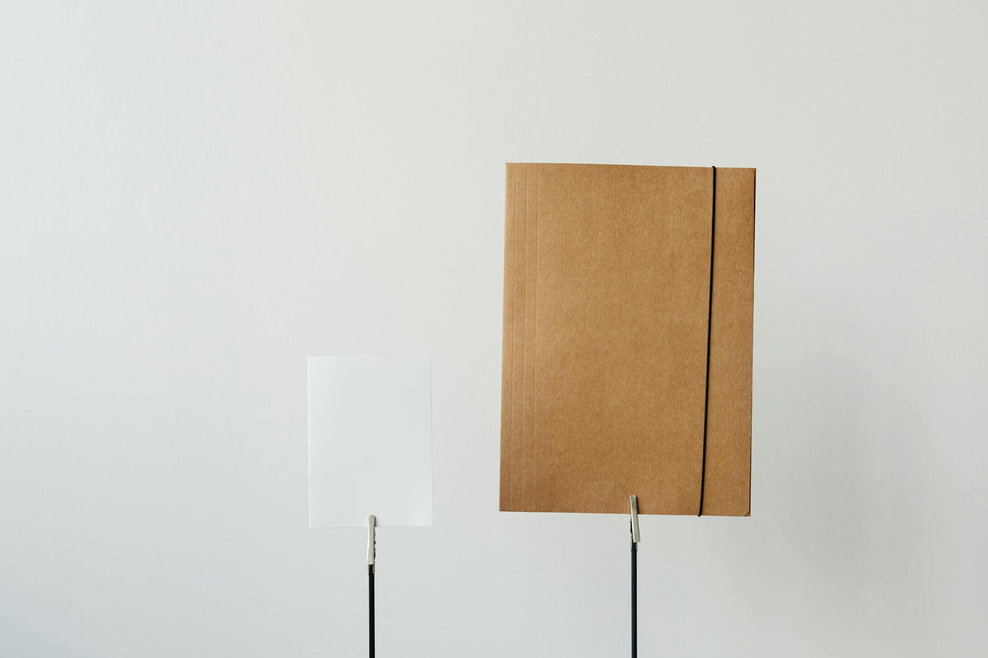 Minimalist modern art displayed in a contemporary office