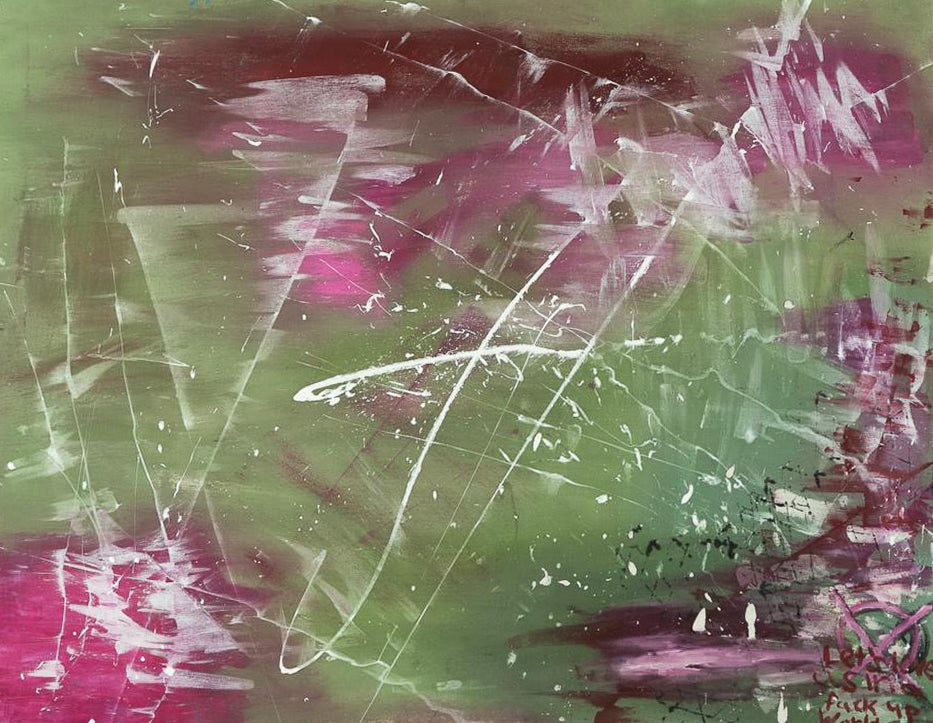 Let’s love us in a fucked up world - Original Artwork