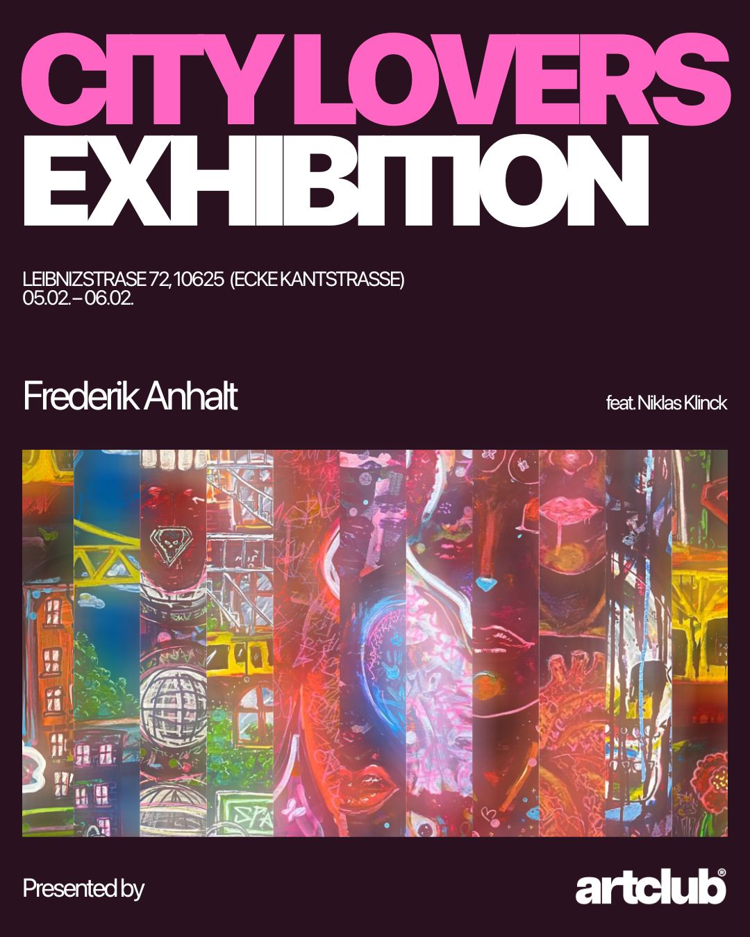 City Lovers Ausstellung - Frederik Anhalt