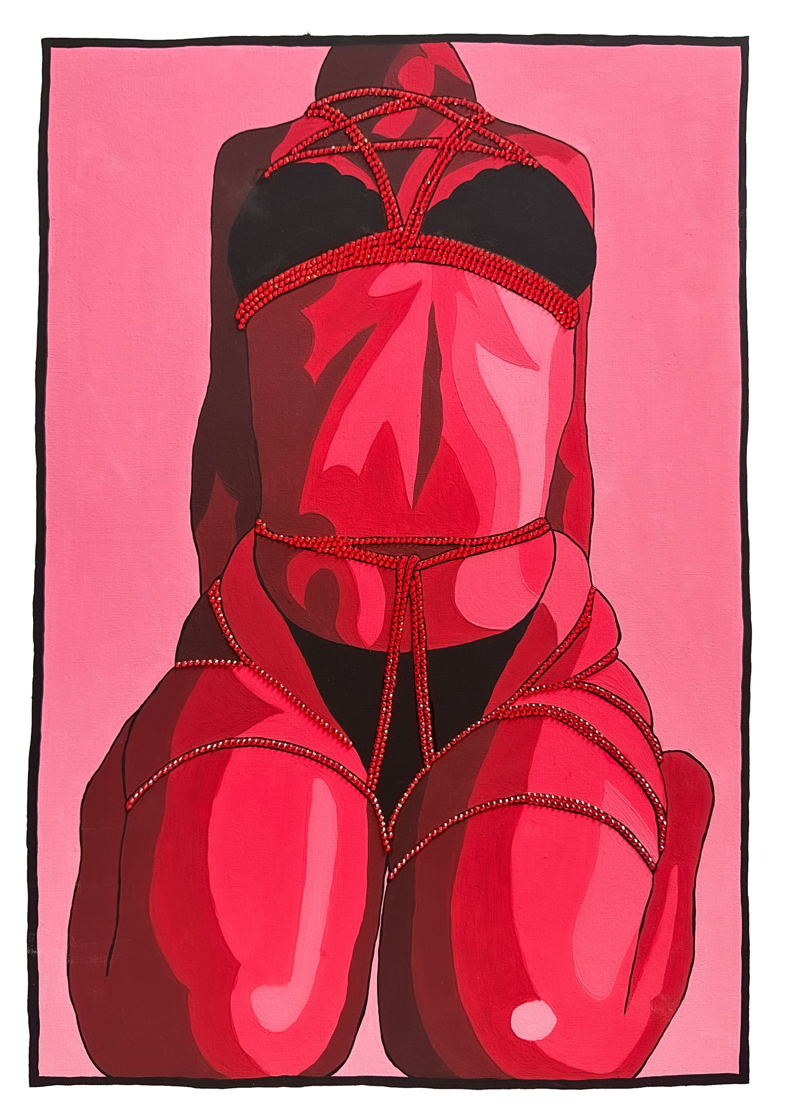 An Ort und Stelle gehalten