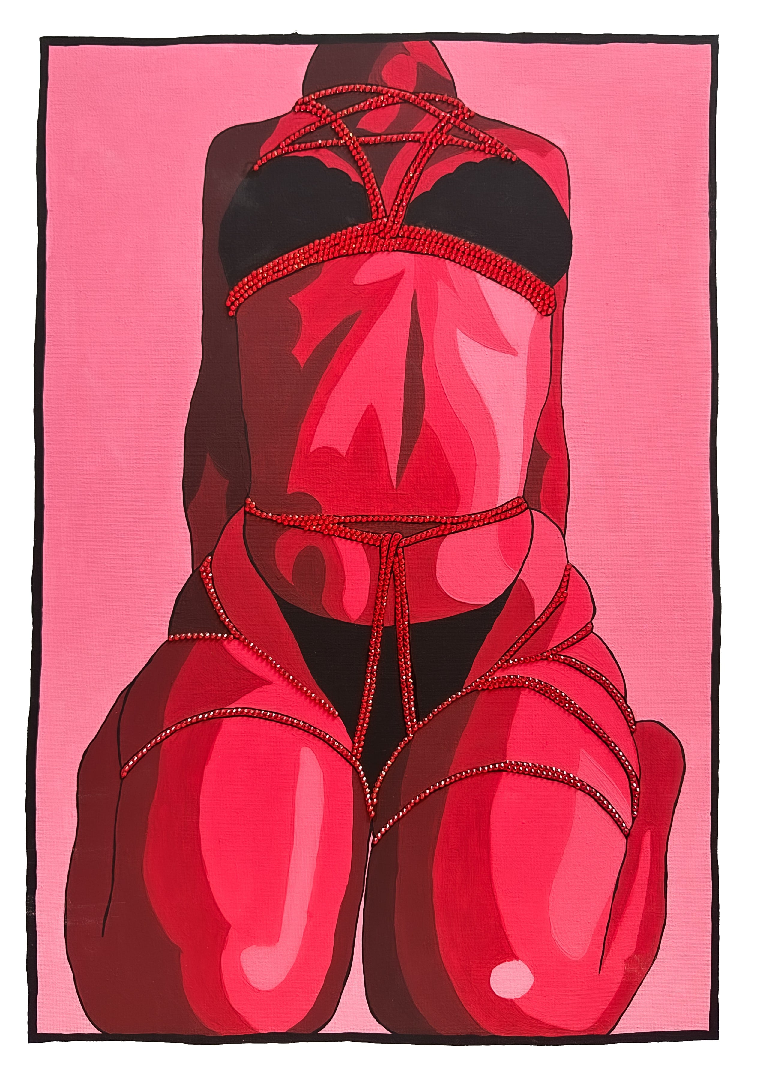 An Ort und Stelle gehalten